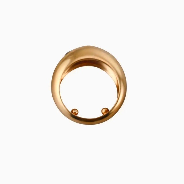 Cartier 18k Yellow Gold Diamond Sapphire Gypsy Ring, France For Sale In Tampa - Image 6 of 8