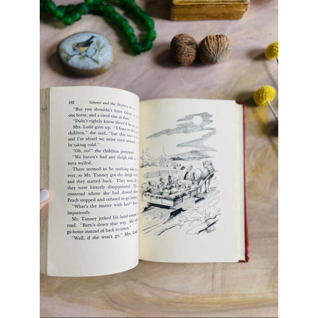 1957 Ginnie and the Mystery House Vintage Children's Book For Sale - Image 9 of 9
