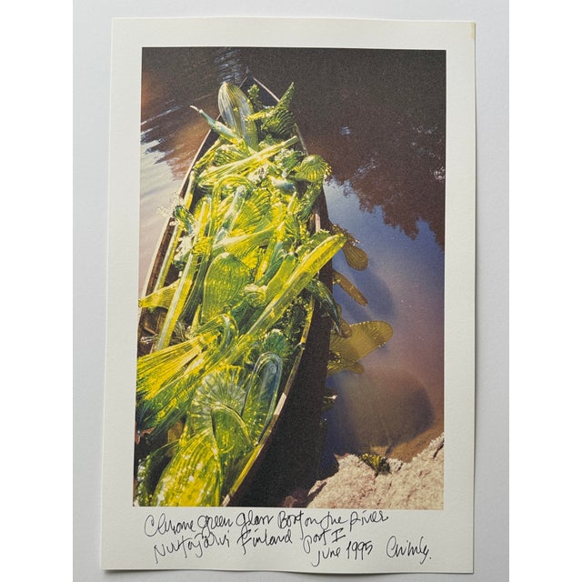 1990s Dale Chihuly - Chihuly Over Venice: Nuutajärvi, Finland – Part I, June 1995, Signed Edition For Sale - Image 5 of 7