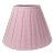 Pink Box Pleated Gingham Empire Lamp Shade, 8x16x11 For Sale