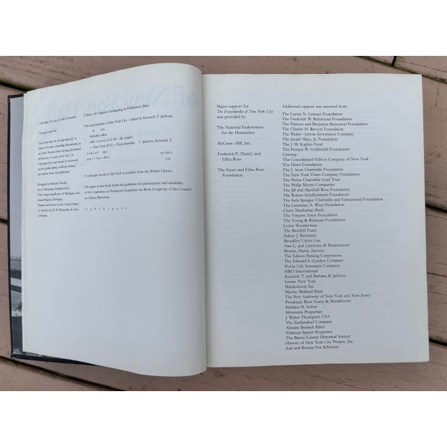 Black The Encyclopedia of New York City Book For Sale - Image 8 of 10