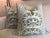 Thibaut Thibaut “Cairo” in Green Plush Down-Filled Complete 24" Pillow - Single For Sale - Image 4 of 7