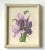 Contemporary 1980s Vintage "Purple Bearded Irises” Painting For Sale - Image 3 of 3