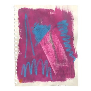 Abstract Expressionist Painting 1990s For Sale