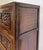 Wood Antique Early 20th C Asian Carved Rosewood Curio Cabinet For Sale - Image 7 of 11