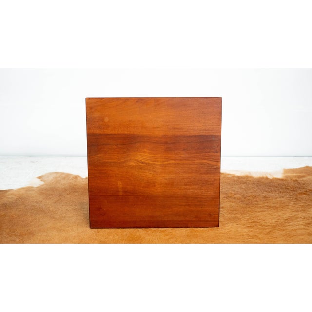 Vintage Danish John Stuart for France & Søn Teak Side Table For Sale - Image 11 of 15