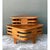 Vintage Stacked Rattan Side Table After Paul Frankl For Sale In West Palm - Image 6 of 12