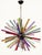Sputnik Pendant Light with 50 Multicolored Murano Glass Prisms from Justfurnituress SRL For Sale - Image 4 of 10