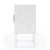 Wood Lennasa 2 Drawer End Table, White For Sale - Image 7 of 10