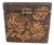 Vintage Flemish Art Co. Pyrography Wooden Box For Sale