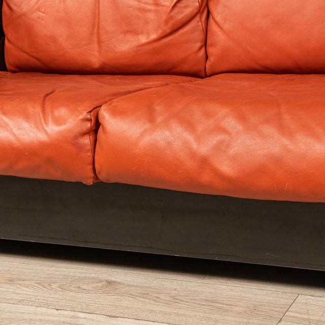 Vintage Three-Seater Saratoga Sofa by Lella and Massimo Vignelli for Poltronova, 1960s For Sale - Image 18 of 18