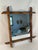 French Country 1920s French Faux Bamboo Wooden Wall Mirror For Sale - Image 3 of 11