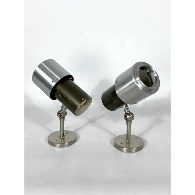 Mid-Century Modern Adjustable Wall Lamps from Stilnovo, Italy, 1950s, Set of 2 For Sale - Image 10 of 12