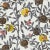 Borastapeter Granatapple Wallpaper in Slate and Ochre For Sale