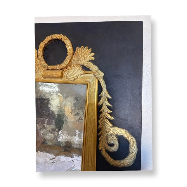 Contemporary Vintage Contemporary Acrylic Painting on Canvas Auto Relief. For Sale - Image 3 of 6