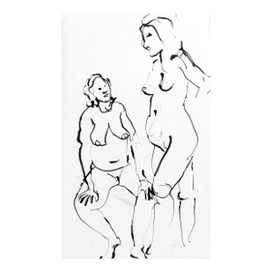 "The Conversation of Two French Models"