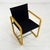 Quadra Dining Chair by Gigante, Zambusi & Boccato for Seccose, 1980s, in Good conditions. Designed 1980 to 1989 This piece...