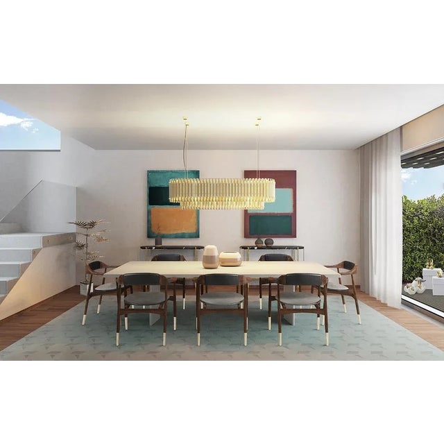 Mid-Century Modern Kubrick Rug by Essential Home For Sale - Image 3 of 4