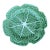Bordallo Pinheiro Green Cabbage Platter Majolica 12” Late 20th Century For Sale