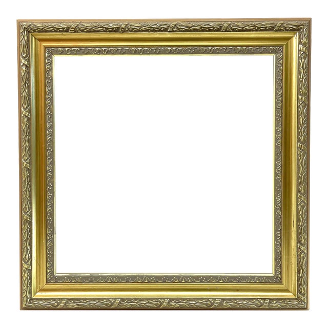 Italian Gold Wood Picture Frame For Sale