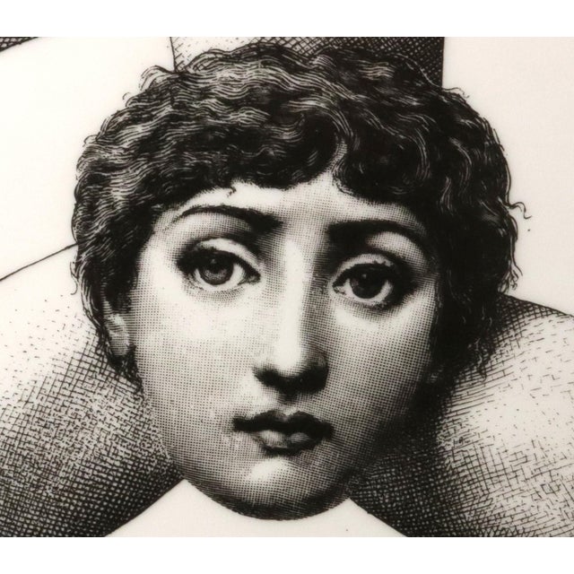 1990s Fornasetti Porcelain Themes & Variation Plate, Number 186 For Sale - Image 5 of 8