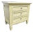 Late 20th Century Louis XVI Paint Distressed Nightstand For Sale