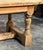 1920s Bleached Oak Farmhouse Dining Table, 1925 For Sale - Image 5 of 18
