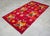 Mid-Century Modern Authentic 1940s Turkish Rug 5x10 Vibrant Red Mid Century Modern Organic Wool Carpet For Sale - Image 3 of 14