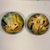 Late 20th Century Palm Beach Regency Mdina Style Hand-Blown Mottled Cased Art Glass Globe Vases - A Pair For Sale - Image 10 of 10