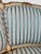 Antique French Painted Frame Chairs Striped Upholstery, Pair For Sale - Image 15 of 15
