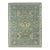 Turkish Oushak Rug 5'1" x 6'10" #17022 For Sale