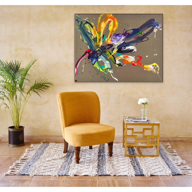 Acrylic on canvas Edition: Unique, Unframed. This work is exclusive to IdeelArt. This artwork will be shipped rolled in a...