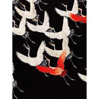 Flying Cranes, Vintage Art Print Reproduction, 24" X 32" For Sale
