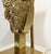 Measures : 37cm-31cm H:62cm Variable Materials: brass - Pyrite Mid-20th-century Hollywood Regency-style table lamp in the...