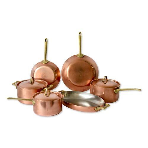 1970s Limited Edition Paul Revere Copper Cookware Set Bicentennial
