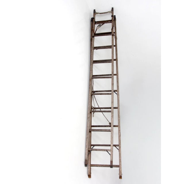 Early 20th Century Early 20th Century Oshkosh Patented Safety Ladder For Sale - Image 5 of 18