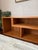Wood Vintage 1980s Danish "Puzzle Piece" Sliding Credenza / Console For Sale - Image 7 of 12
