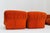 Textile Patate Modular Sofa in Orange Corduroy from Airborne, 1970s, Set of 7 For Sale - Image 7 of 14