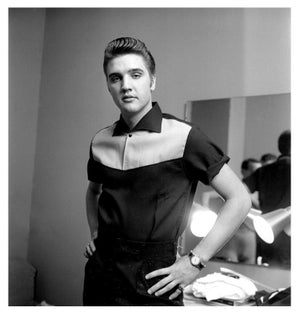 'Elvis Presley on Milton Berle' Unframed Archival Pigment Print