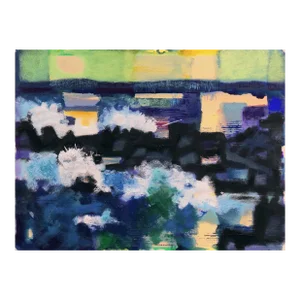 'Abstracted Landscape' by Jason Schoener, Mills College, Whitney Museum, California College of Arts and Crafts, Art Students League, New York