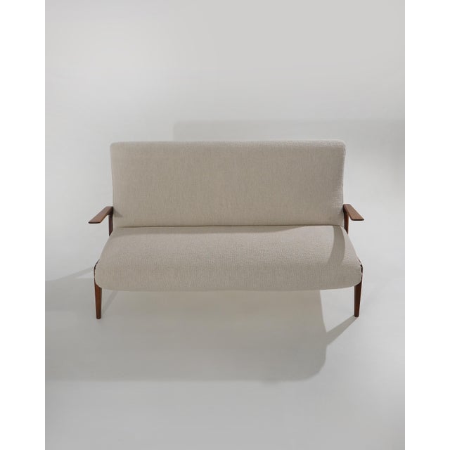 Wood D71 Sofa by Osvaldo Borsani for Tecno, 1950s For Sale - Image 7 of 14