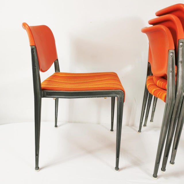 Space Age Chair Set from Kusch+Co, 1970s, Set of 4 For Sale - Image 12 of 16