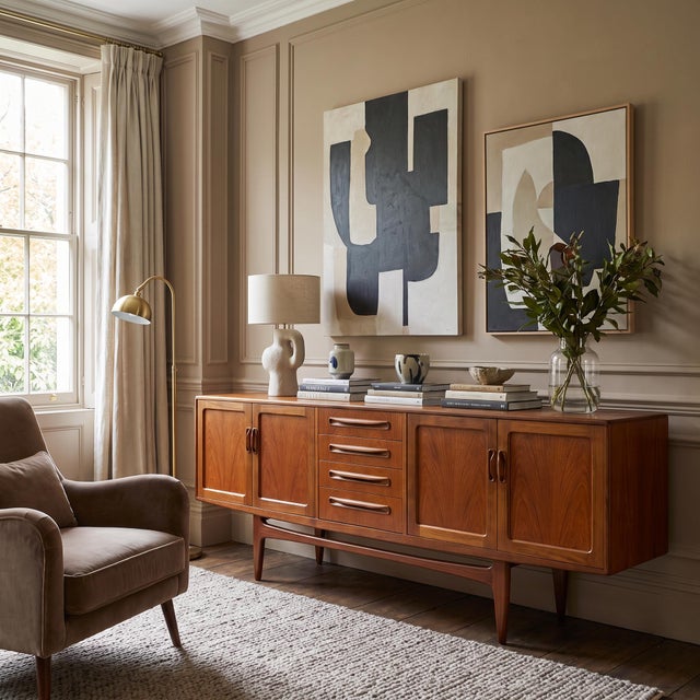 Mid-Century Modern Fresco Teak Sideboard by Victor Wilkins for G-Plan, 1970s For Sale - Image 3 of 18