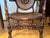 Traditional Early 20th Century Adams-Style Armchair W/Cane Seat & Back, Medallion, Flemish Revival Carving For Sale - Image 3 of 6