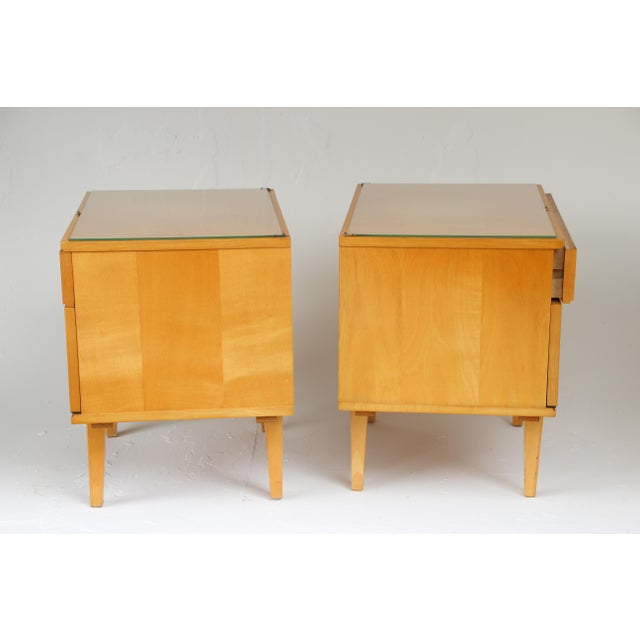 Mid-Century Bedside Tables, Germany, 1960s, Set of 2 For Sale - Image 4 of 11