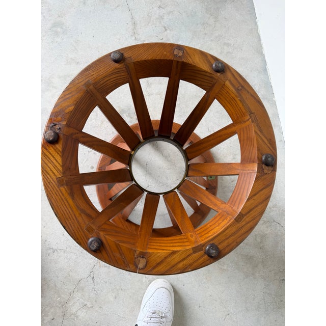 Mid-Century Modern Edward Wormley for Dunbar “Sheaf of Wheat” Glass Top Side Table For Sale - Image 11 of 12