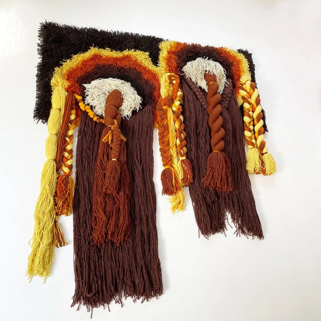 Wall rug Decade: 1970s Origin: Netherlands Producer: Desso, Netherlands This rug is a great example of 1970s pop art...