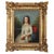 Portrait of a Young Woman with a Book, Oil Painting on Canvas, 19th Century, Framed For Sale - Image 12 of 12
