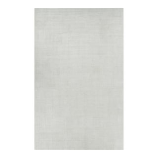 Rug & Kilim’s Oversized Textural Rug in White Tones and Striae - 12x19 For Sale
