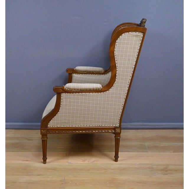 Antique Walnut Armchair For Sale - Image 9 of 18